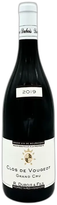 photo du vin Clos de Vougeot Grand Cru Domaine Dubois