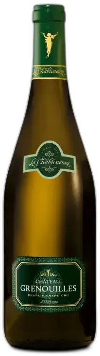 capture du vin Chablis Grand Cru 2021 Château Grenouilles