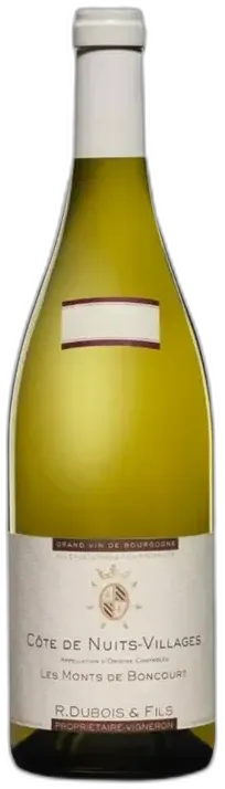 photo du vin Côtes de Nuits-Villages Blanc 2022 Domaine r Dubois & Fils