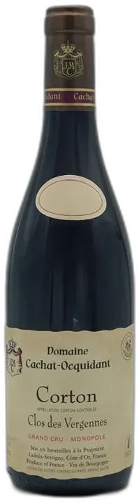 vue du vin Corton Vergennes Grand Cru