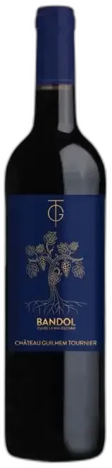 image du vin Bandol Rouge 2022 la Malissonne Château Guilhem Tournier Bio