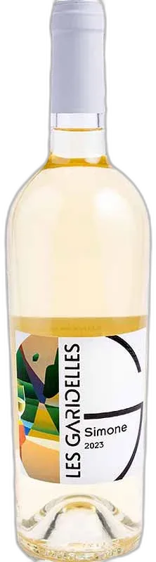 photo du vin les Garidelles Simone Igp Coteaux de l’Ardèche Blanc