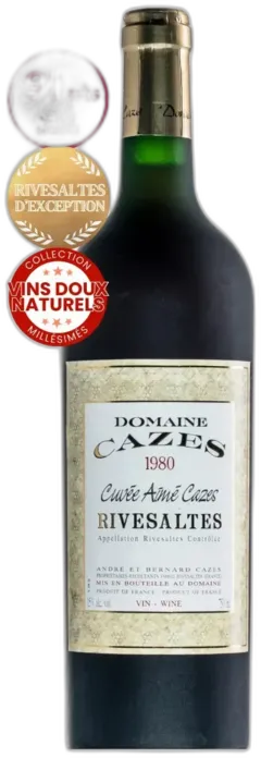 photos du vin Rivesaltes 'Cuvée Aimé Cazes' Domaine Cazes