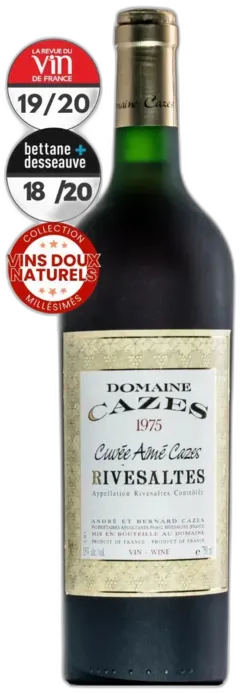 photos du vin Rivesaltes 'Cuvée Aimé Cazes' Domaine Cazes