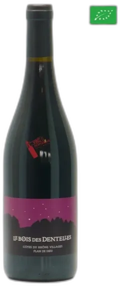 photo du vin le Bois des Dentelles Cotes du Rhone Plan de Dieu 2023 Elisa