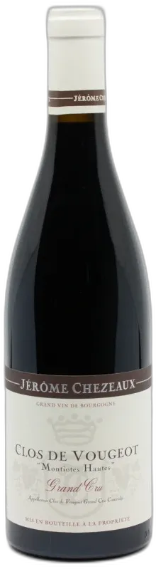 photo du vin Clos de Vougeot Montiotes Hautes
