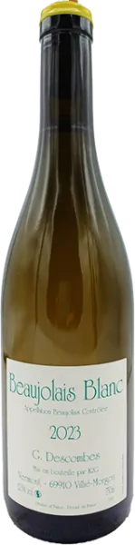 image du vin Georges Descombes Beaujolais Blanc