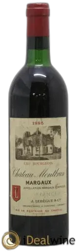 aperçu du vin Château Montbrun