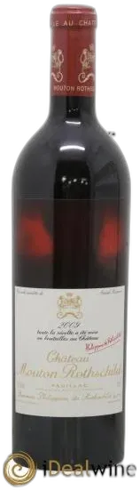 photo du vin Château Mouton Rothschild