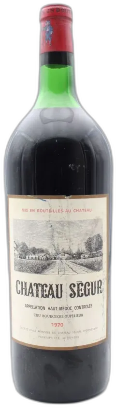 photo du vin Magnum Château Ségur 1970