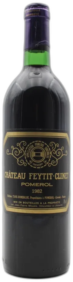 photo du vin Château Feytit-Clinet 1982