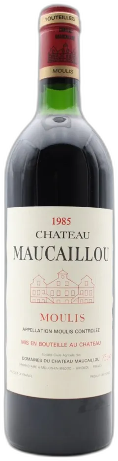 image du vin Château Maucaillou 1985