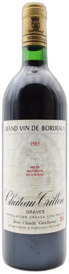 photo du vin Château Trillon 1985