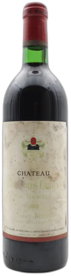 photo du vin Château Terrey-Gros-Cailloux 1983