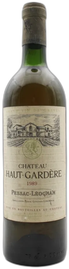 photo du vin Château Haut-Gardère 1989
