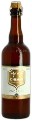 image du vin Chimay Triple Etiquette Blanche Bière Belge Trappiste