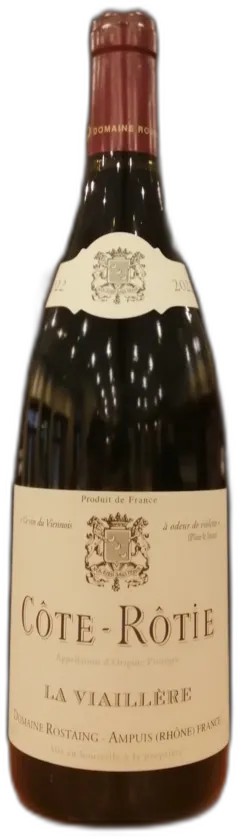 capture du vin Rostaing Côte Rôtie la Viaillère