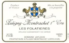 image du vin les Folatieres