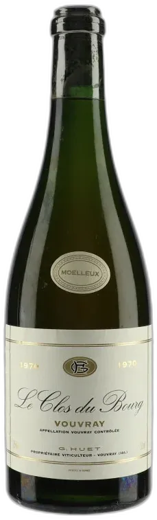 photo du vin Vouvray le Clos du Bourg Moelleux 1970