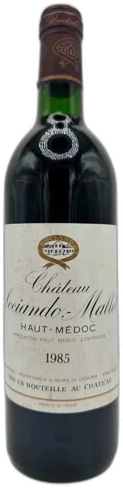 photo du vin Sociando Mallet