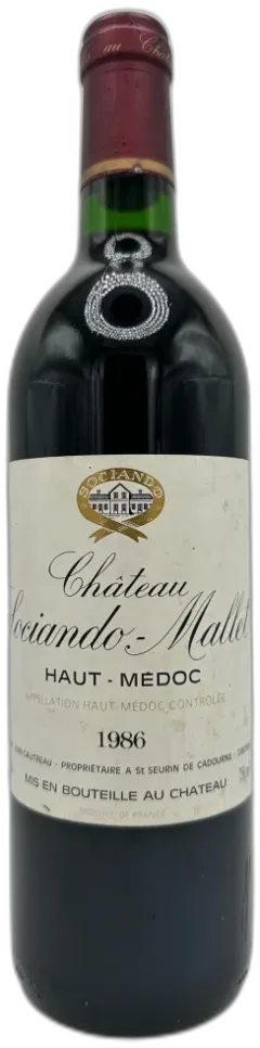 photo du vin Sociando Mallet