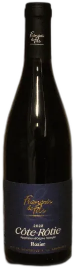 illustration du vin Côte Rôtie Côte Rozier 2022 Domaine François et Fils