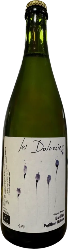 photo du vin Chardonnay Bulles Pétillant Naturel les Dolomies