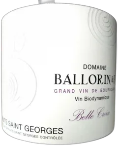 photo du vin Nuits Saint Georges Belle Croix 2022 Ballorin et F