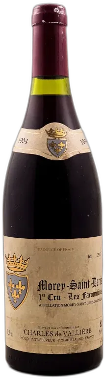 photo du vin Morey Saint Denis 1er Cru les Faconnières