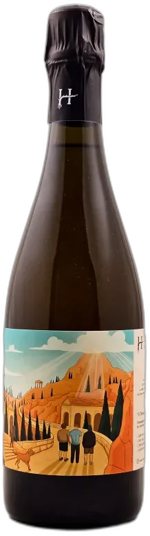 photo du vin Romain Henin Champagne "l'Odysée Pétillant la Bulle Libre" 2022