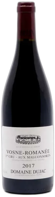 capture du vin Dujac Vosne Romanée 1er Cru Aux Malconsorts 2017