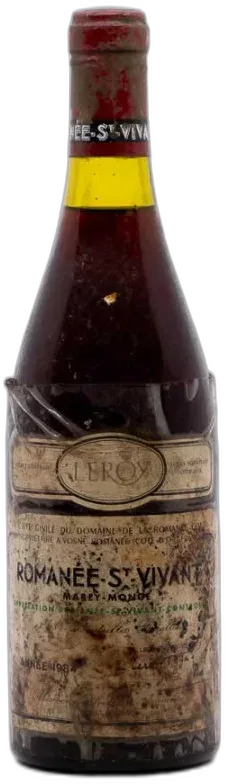 photo du vin Romanée Saint Vivant Grand Cru