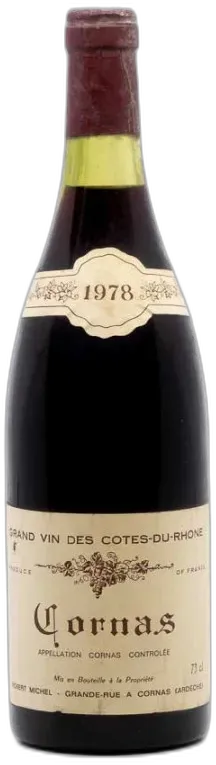 illustration du vin Michel Robert Cornas
