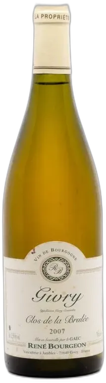 vue du vin Bourgeon Rene Givry Blanc Clos de la Brulée 2007