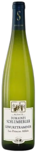 photo du vin Alsace Gewurztraminer 'les Princes Abbés' 2023 Domaines Schlumberger