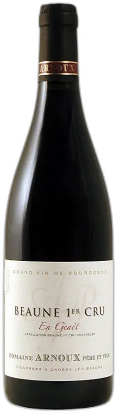 illustration du vin Beaune Rouge en Genet 1er Cru 2023 Domaine Arnoux Père et Fils