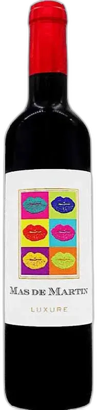 vue du vin Mas de Martin Luxure Vin de France Rouge