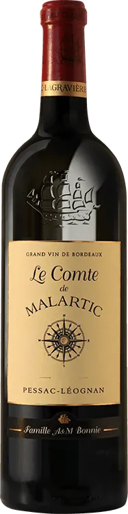 image du vin Comte de Malartic 2022 Pessac-Leognan Rouge