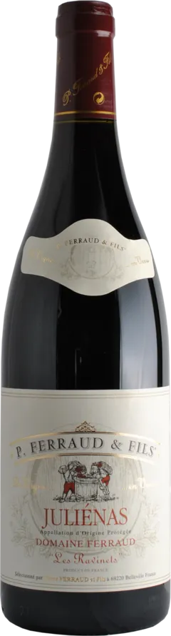 aperçu du vin Julienas les Ravinets Domaine Pierre Ferraud