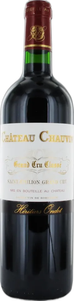 photo du vin Château Chauvin Grand Cru