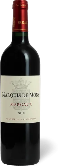 capture du vin Marquis de Mons