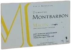 photo du vin Rav Aop Macon Villages Blanc Domaine Montbarbon
