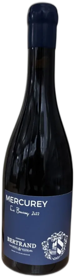 illustration du vin Aop Mercurey en Boussoy Domaine Bertrand 2022