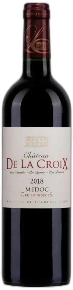 photo du vin Aop Medoc Château de la Croix Cru Bourgeois 2018