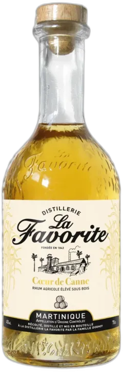photo du vin Rhum Martinique la Favorite Coeur de Canne Esb