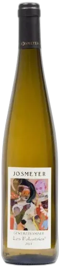 photo du vin Aop Alsace Gewurztraminer Cuvee des Folastries Domaine Josmeyer 2023 Bio