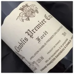 vue du vin Chablis Foret