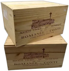 photo du vin Assortiment de 13 Romanée Conti