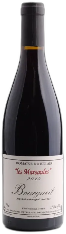 aperçu du vin Bourgueil Marsaules