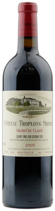 image du vin Château Troplong Mondot